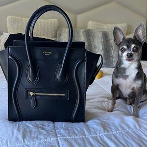 Black medium size purse